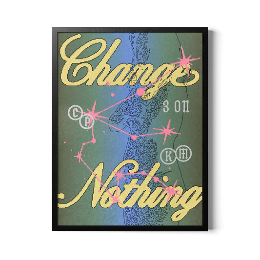 "Change Nothing" Poster No. 022